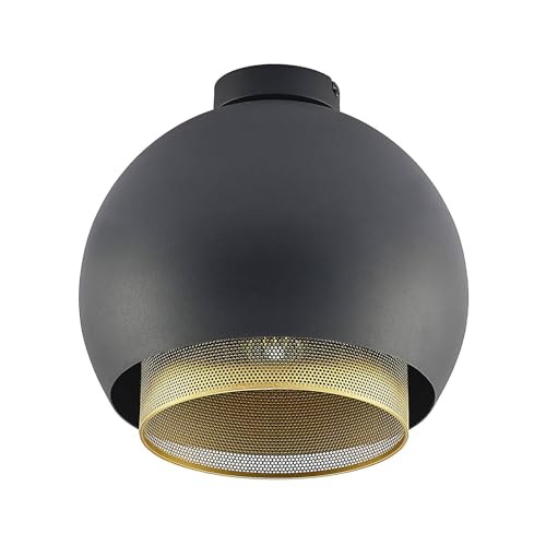 Lucande Deckenlampe 'Sivaniel' (Modern) in Schwarz aus Metall u.a. für Wohnzimmer & Esszimmer (1 flammig, E27) - Design Deckenleuchte, Lampe, Wohnzimmerlampe von Lucande