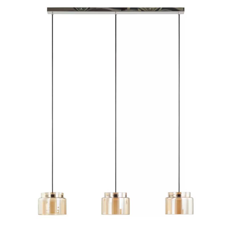 Lucande Diano Hängeleuchte Amber Dreiflammig Hängelampe Lampe Pendelleuchte Led B-Ware von Lucande