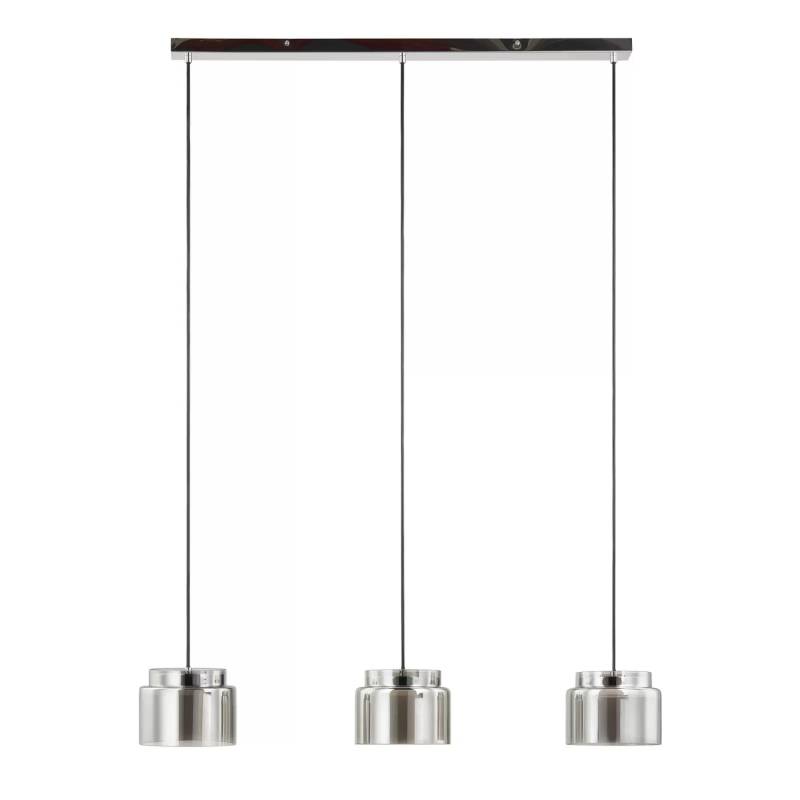 Lucande Diano Hängeleuchte Deckenlampe Pendelleuchte Lampe Rauchgrau Dreiflam64 B-Ware von Lucande