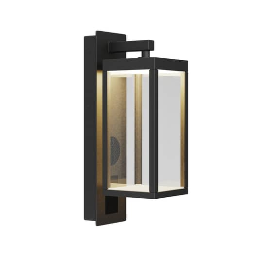 Lucande Ditta Led Außenwandlampe Wandleuchte Wandlampe Leuchte Mit Lautsprecher B-Ware von Lucande