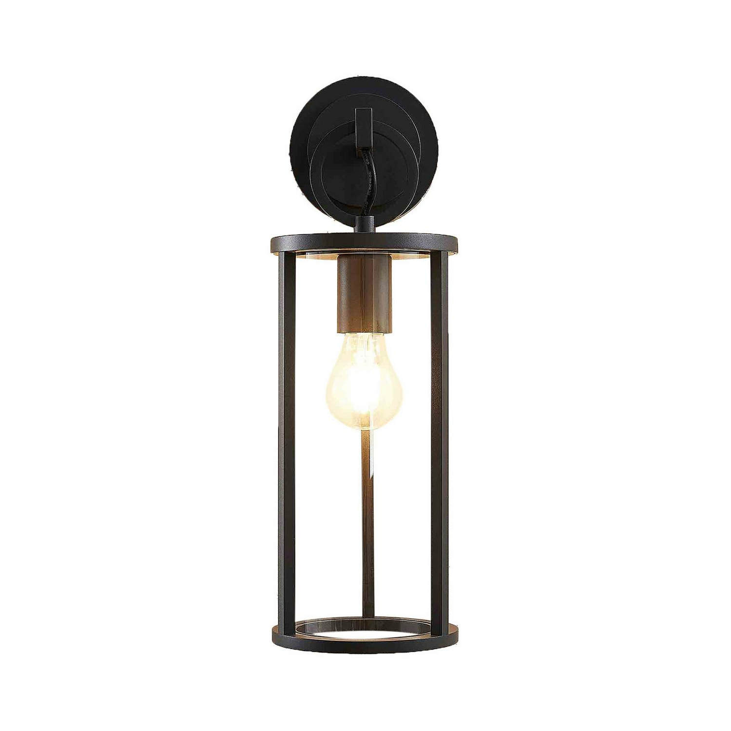 Lucande Emmeline Außenwandleuchte Gartenleuchte Wandleuchte Laternenform Lampe   B-Ware von Lucande