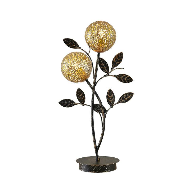 Lucande Evory Tischlampe Tischleuchte Tischlicht Leuchte Lampe Licht Zweiflammig B-Ware von Lucande