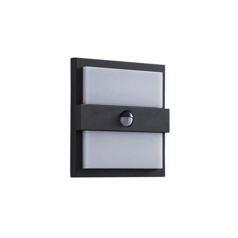 Lucande Gylfi Led Außenwandleuchte Außen Wandleuchte Wandleuchte Quadratisch Sens B-Ware von Lucande