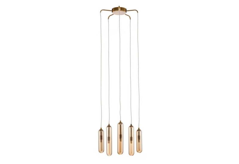 Lucande Hängeleuchte Freylin, Nicht enthalten, 5 x 8 W LED von Lucande