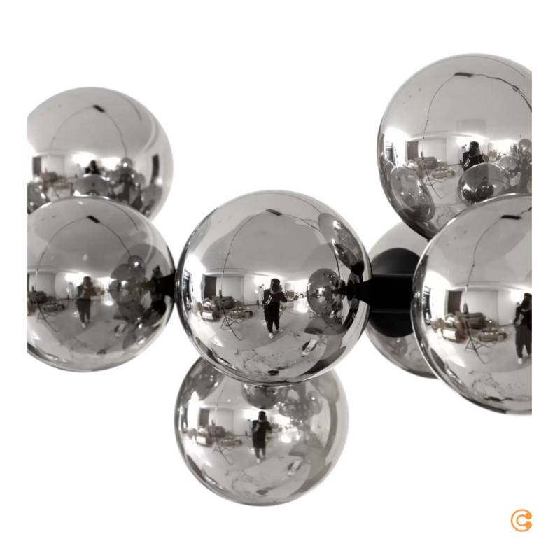 Lucande Hängeleuchte Naelen Hängelampe Deckenlampe Schwarz/Grau Siehe Text/Foto B-Ware von Lucande