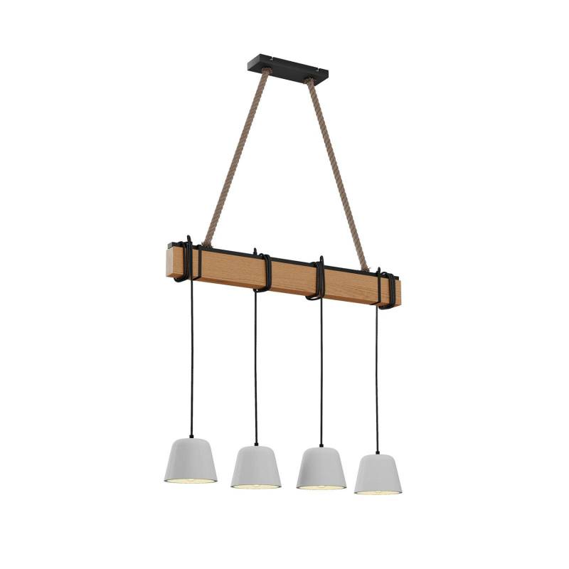B-Ware Lucande Hakona Holz Hängeleuchte Pendelleuchte Deckenlampe Lampe 4 Betonschi980 B-Ware Lucande Hakona Holz Hängeleuchte Pendelleuchte Deckenlampe Lampe 4 Betonschi980 von Lucande