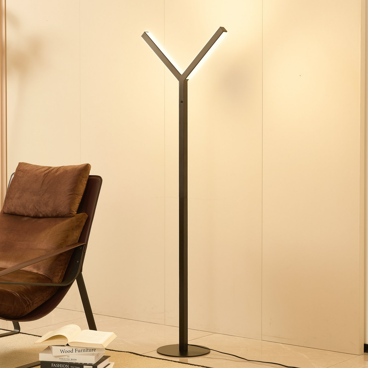 Lucande Ilian Led Stehleuchte Stehlampe Leuchte Lampe Standleuchte Dekolampe460 B-Ware von Lucande