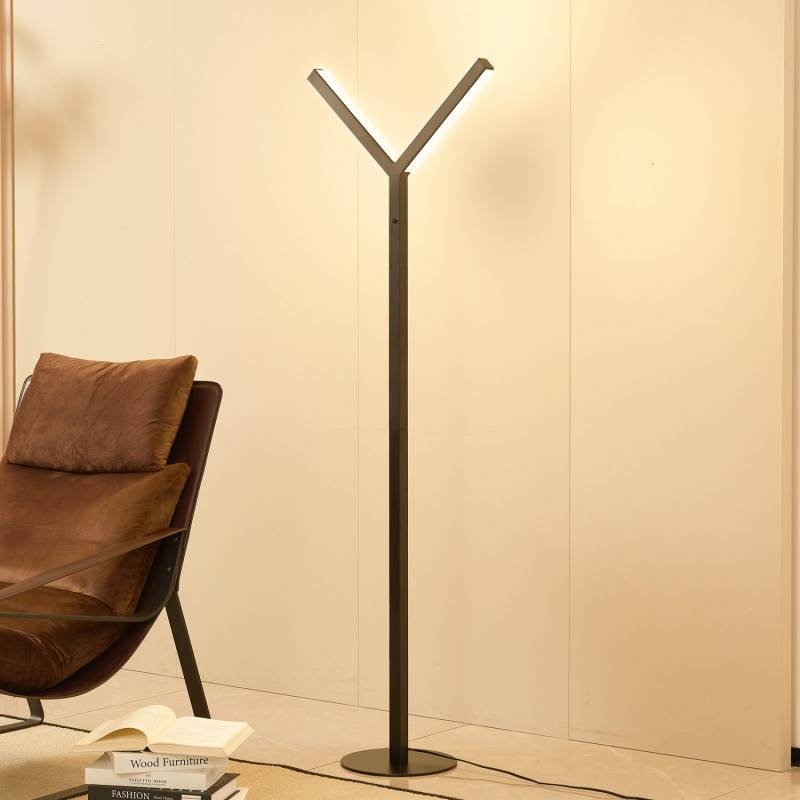 Lucande Ilian Led Stehleuchte Stehlampe Leuchte Lampe Standleuchte Dekolampe460 B-Ware von Lucande
