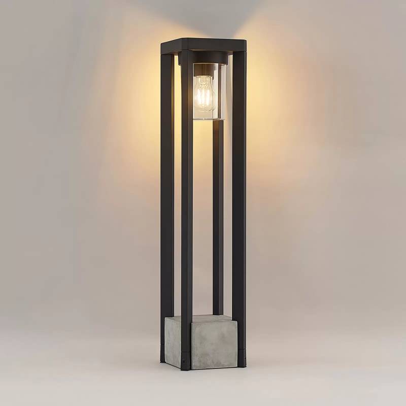 Lucande Kalisa Wegeleuchte Eckig Sockelleuchte Leuchte Lampe Deko Nachtlicht E27 B-Ware von Lucande