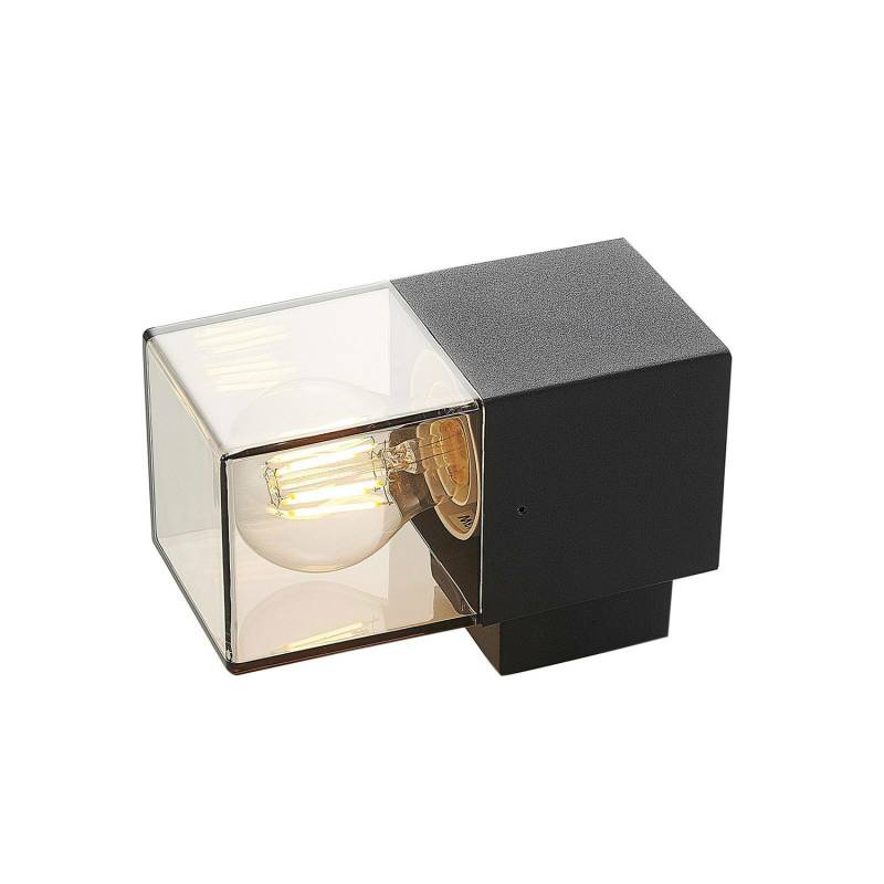 Lucande Keke Außenwandleuchte Wandleuchte Wandlampe Lampe Leuchte E27 Grafitgrau B-Ware von Lucande