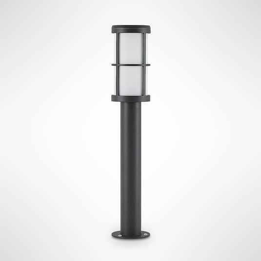 Lucande Kelini Wegeleuchte Wegelampe Wegelicht Gartenlampe E27 65 Cm Dunkelgrau B-Ware von Lucande