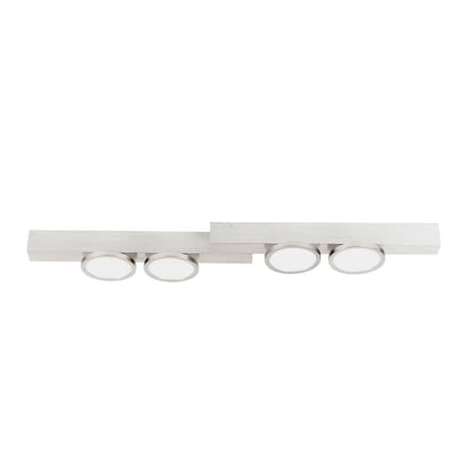 Lucande Kellino Deckenleuchte Deckenlampe Deckenlicht Leuchte 4 Flammig Nickel B-Ware von Lucande