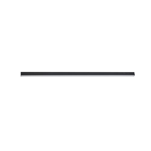 Lucande LED Deckenleuchte Teniona dimmbar mit Leselampe (Modern) in Schwarz aus Aluminium (1 flammig,) - Lampe Deckenlampe Wohnzimmerleuchte von Lucande