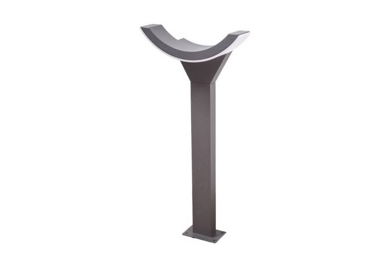 Lucande Außen-Stehlampe Half, 1 x 8,5 W LED, warmweiß von Lucande