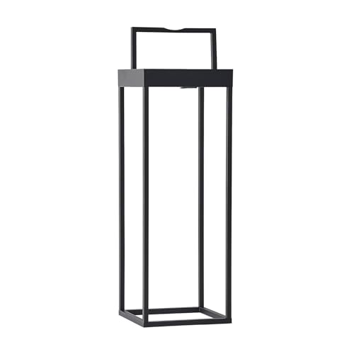 Lucande LED Solarleuchten Lynzy dimmbar (Modern) in Schwarz aus Aluminium (1 flammig,) - Solarlampe Solarleuchte Garten von Lucande