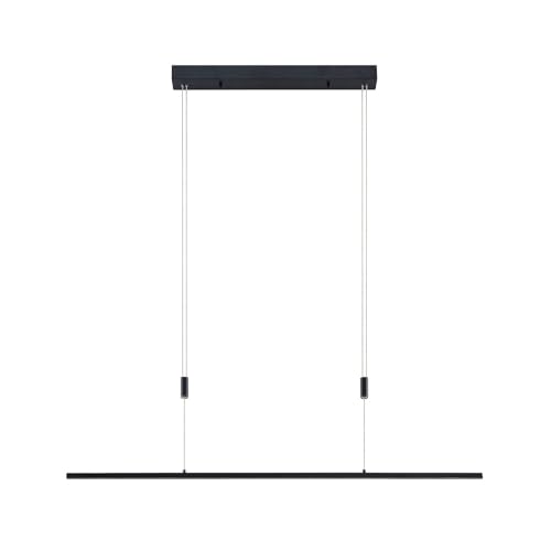 Lucande LED 'Stakato' dimmbar (Modern) in Schwarz aus Metall u.a. für Wohnzimmer & Esszimmer (6 flammig,), Wohnzimmerlampe von Lucande