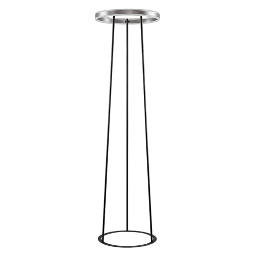 Lucande LED Stehlampe 'Seppe' dimmbar (Design, Modern) in Schwarz aus Metall u.a. für Wohnzimmer & Esszimmer (1 flammig,) - LED-Stehleuchte, Floor Lamp, Standleuchte, Wohnzimmerlampe von Lucande