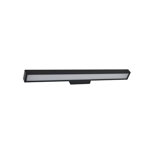 Lucande LED Wandleuchte, Wandlampe Bad Zafira (spritzwassergeschützt (Modern) in Schwarz aus Aluminium (1 flammig) - Wandleuchten Spiegelleuchte Badezimmer Wandbeleuchtung Badezimmerleuchte von Lucande