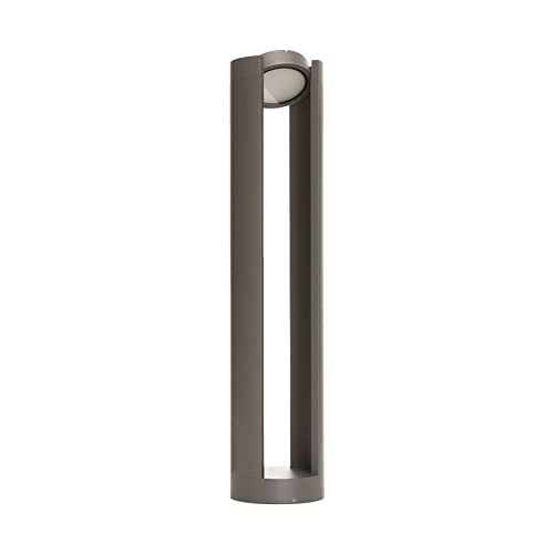 Lucande LED Wegeleuchte Pollerleuchte 80 cm, Aussenleuchte Garten 350° schwenkbarer Kopf Gartenlampe IP65 Außenstehleuchte Wegelampe Außenlampe von Lucande