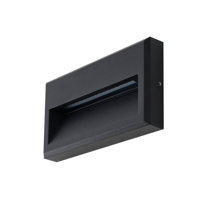 Lucande Led Außenwandleuchte Wandlampe Außenleuchte Schwarz Aluminium Ip65 B-Ware von Lucande