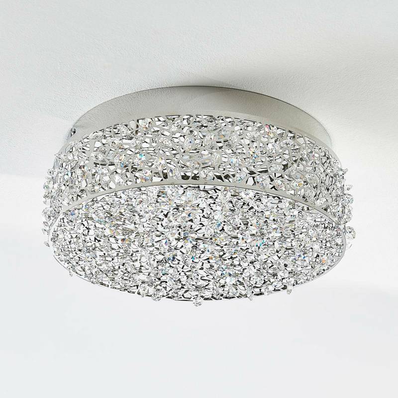 Lucande Led Deckenlampe Felias Deckenlampe Lampe Leuchte Licht 17 W Rund Chro789 B-Ware von Lucande