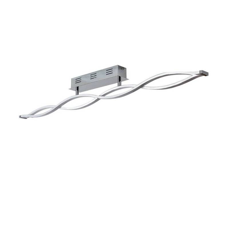 Lucande Led Deckenlampe Roan Deckenleuchte Lampe Leuchte 115cm Wohzimmer Silb98 B-Ware von Lucande