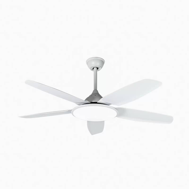 Lucande Led Deckenventilator Divian Weiß Dc Leise Cct Ventilator Lüfter Gebläse B-Ware von Lucande