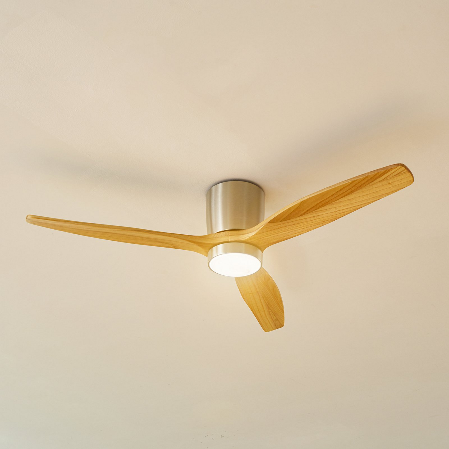 Lucande Led Deckenventilator Ventilator Deckenlüfter Faipari Nickel 132 Cm Leise B-Ware Lucande Led Deckenventilator Ventilator Deckenlüfter Faipari Nickel 132 Cm Leise B-Ware von Lucande