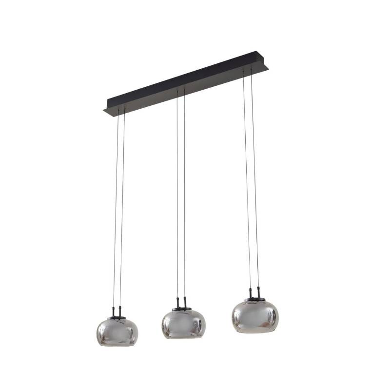 Lucande Led Hängeleuchte Pendellampe Lampe Rauchgrau Glas Höhenverstellbar B-Ware von Lucande