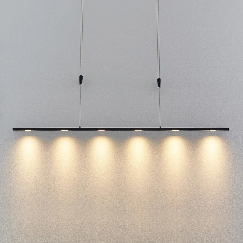 Lucande Led Pendellampe Stakato 140 Cm 6 Flg. Dimmbar Lampe Leuchte Licht B-Ware von Lucande