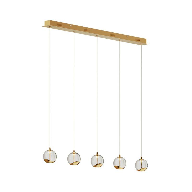 Lucande Led Pendelleuchte Hayley Hängelampe Deckenlampe Lampe Led 5 Flammig G143 B-Ware von Lucande
