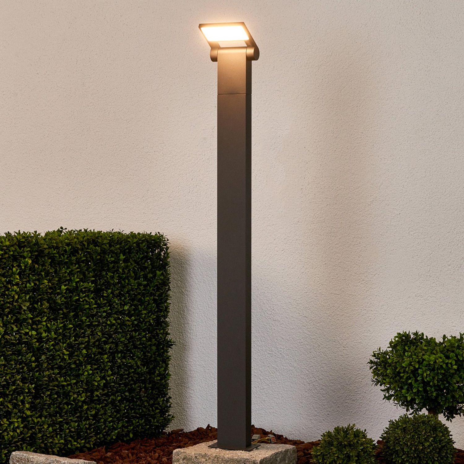 Lucande Led Pollerlampe Pollerleuchte Lampe Leuchte Gartenlampe Marius 100cm 9 W B-Ware von Lucande