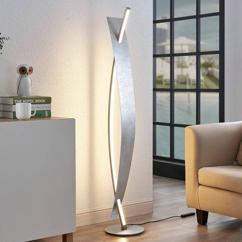 Lucande Led Stehleuchte Marija Lampe Leseleuchte Standleuchte Siehe Text/Foto B-Ware von Lucande