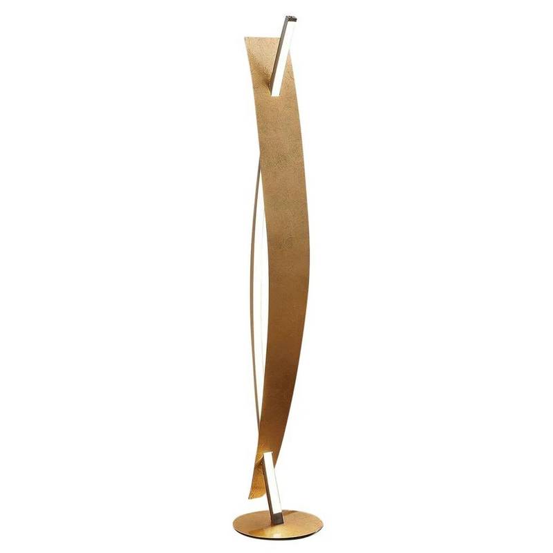 Lucande Led Stehleuchte Marija Standleuchte Stehlampe Standlampe Leuchte Gold B-Ware von Lucande