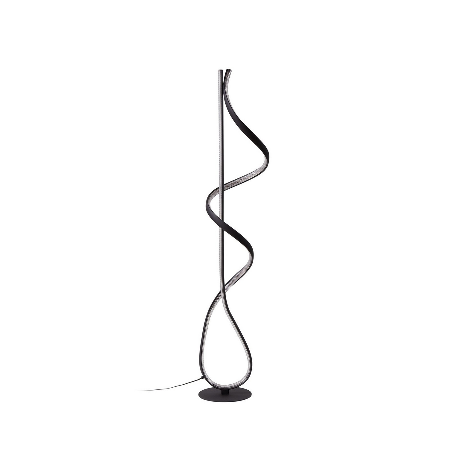 Lucande Led Stehleuchte Rodado Schwarz 132 Cm Aluminium Stehleuchte Lampe Spot B-Ware von Lucande