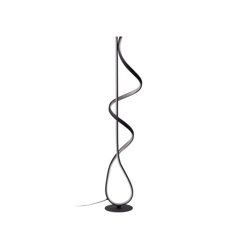 Lucande Led Stehleuchte Rodado Schwarz 132 Cm Aluminium Stehleuchte Lampe Spot B-Ware von Lucande