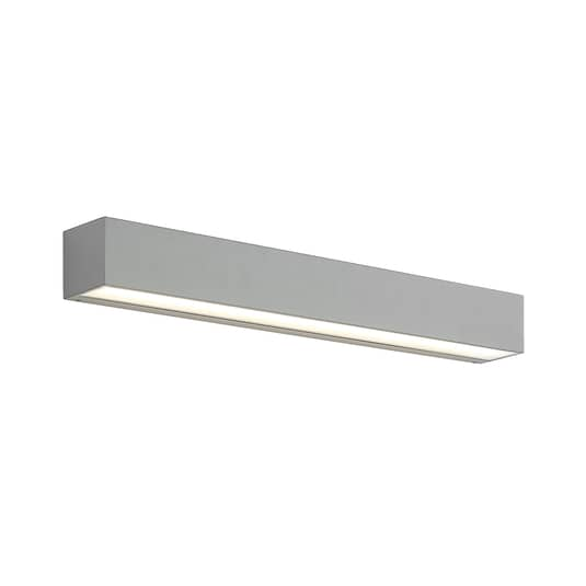 Lucande Lengo Led Wandleuchte Wandleuchte Lampe Leuchte 50cm Silber 2 Flammig 36 B-Ware von Lucande