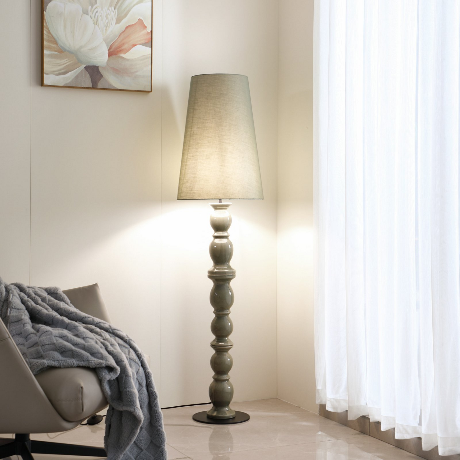 Lucande Lyndorin Stehleuchte Stehlampe Leuchte Lampe Standlampe Siehe Text/Foto B-Ware von Lucande