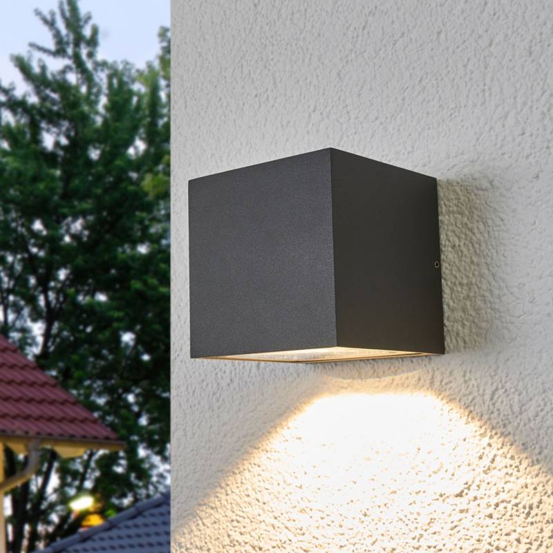 Lucande Merjem Led Außenwandleuchte Außenlampe Wandlampe Leuchte Siehe Text/Foto B-Ware von Lucande