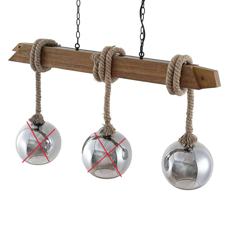 Lucande Mevan Hängeleuchte Leuchte Deckenlampe Pendelleuchte SIEHE TEXT/FOTO von Lucande