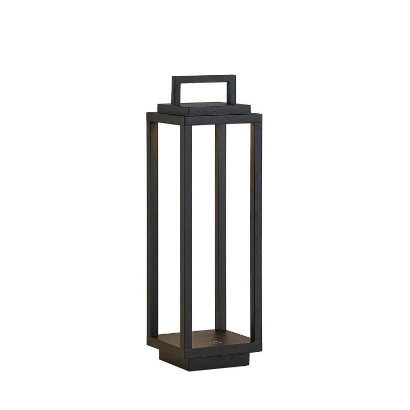 Lucande Mirina Led Außenlaterne Laterne Lampe Leuchte Usb Touchdimmer Schwarz B-Ware von Lucande