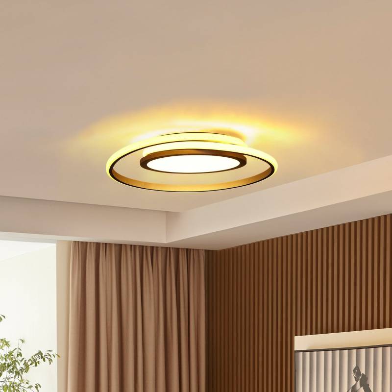 Lucande Noud Led Deckenlampe Deckenleuchte Lampe Leuchte Spiralleuchte Dimmbar   B-Ware von Lucande