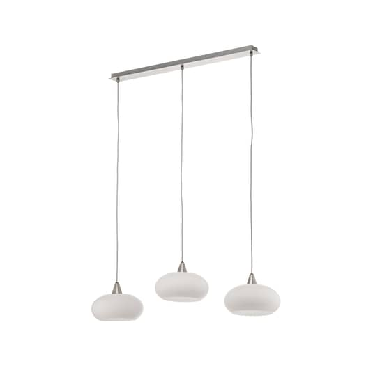 Lucande Sharvil Hängeleuchte Deckenlampe Pendelleuchte Lampe Leuchte Nickel W775 B-Ware von Lucande