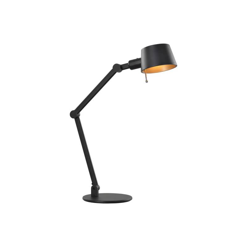 Lucande Silka Verstellbar Schwarz E27 Tischlampe Leselampe Tischleuchte Leuc380 B-Ware von Lucande