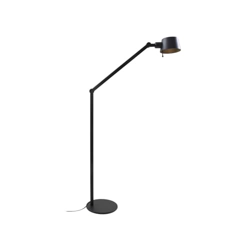 Lucande Stehlampe Silka (Modern) in Schwarz aus Metall (1 flammig, E27) - Stehleuchte Standleuchte Floor Lamp Wohnzimmerlampe Arbeitszimmerleuchte von Lucande