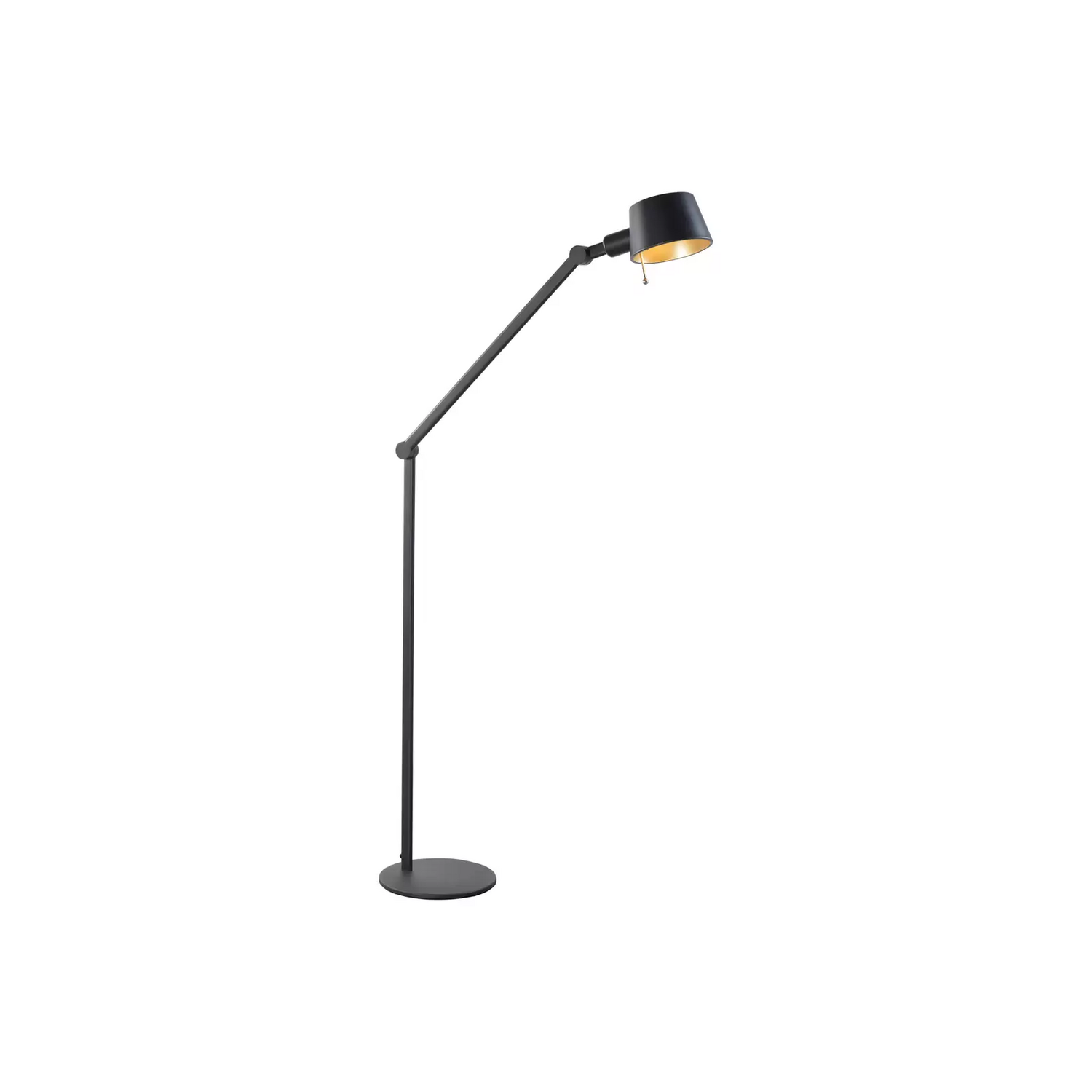 Lucande Stehleuchte Silka Höhe 173 Cm Schwarz Metall Stehlampe Lampe Leuchte E27 B-Ware von Lucande
