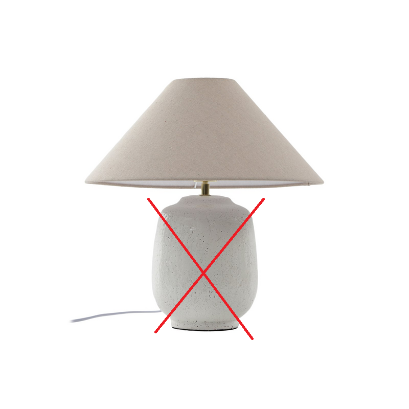 Lucande Tischleuchte Thalorin Höhe 47 Cm Keramik Tischlampe Lamp Siehe Text/Foto B-Ware von Lucande