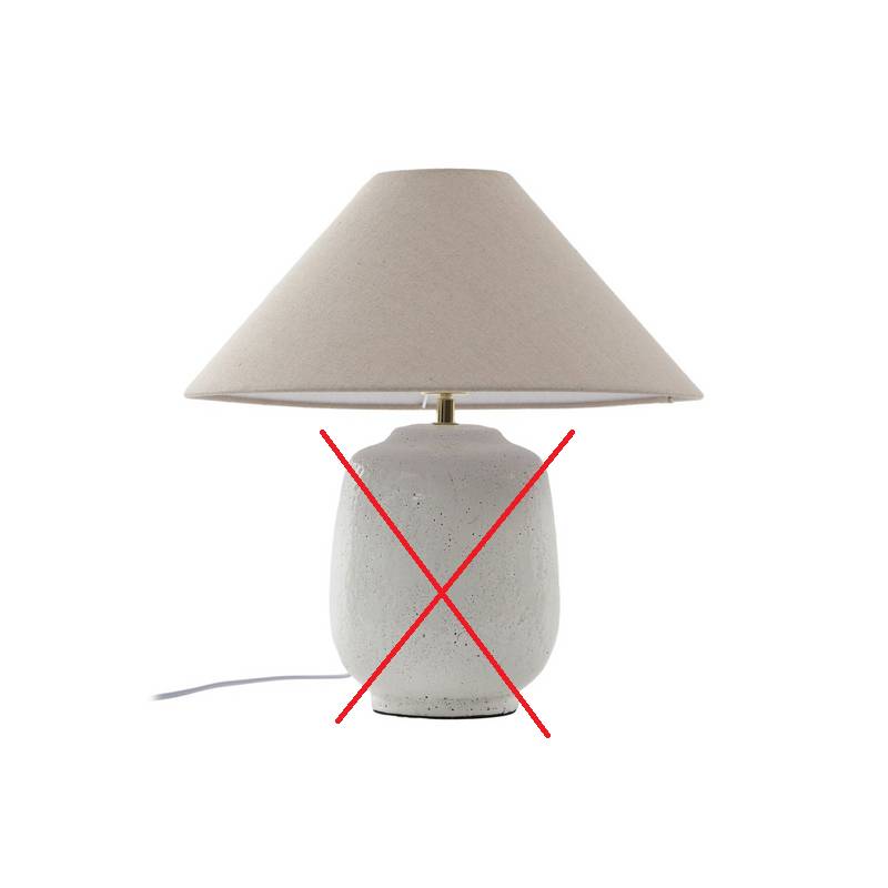 Lucande Tischleuchte Thalorin Höhe 47 Cm Keramik Tischlampe Lamp Siehe Text/Foto B-Ware von Lucande
