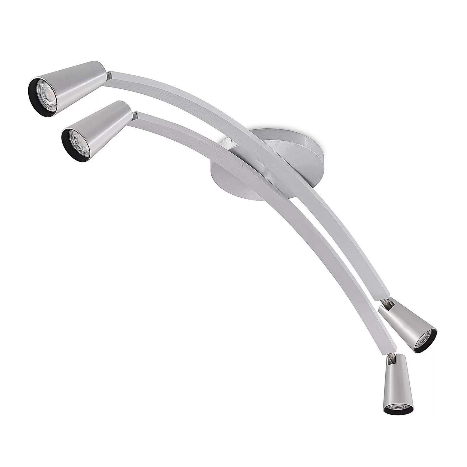 Lucande Velanoris Deckenlampe Alu Gebürstet Deckenleuchte Lampe Leuchte Spot B-Ware Lucande Velanoris Deckenlampe Alu Gebürstet Deckenleuchte Lampe Leuchte Spot B-Ware von Lucande
