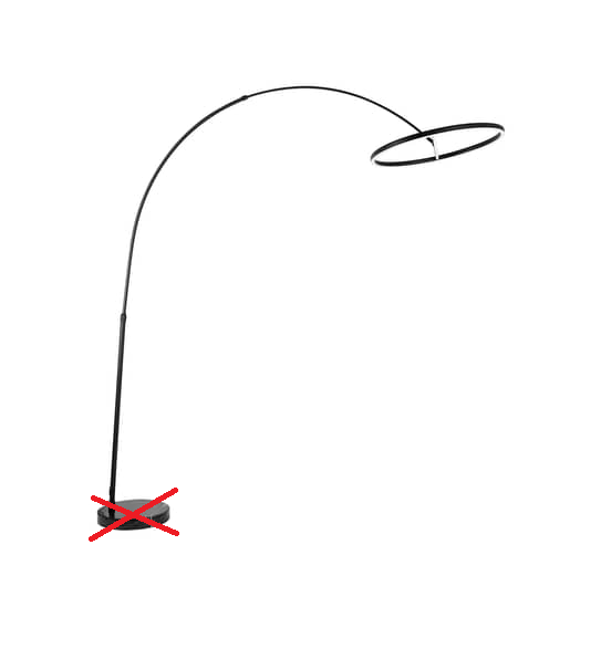 Lucande Virvera Led Bogenstehlampe Standleuchte Deko Stehleuchte Siehe Text/Foto B-Ware von Lucande